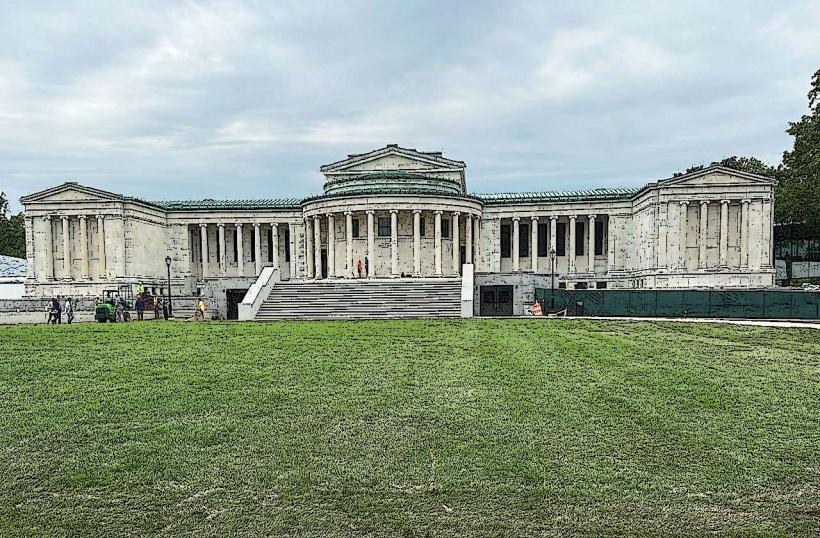 Художествената галерия на Albright Knox сега известна като The Buffalo