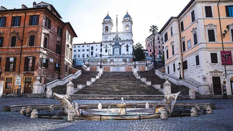 Spanische Treppe