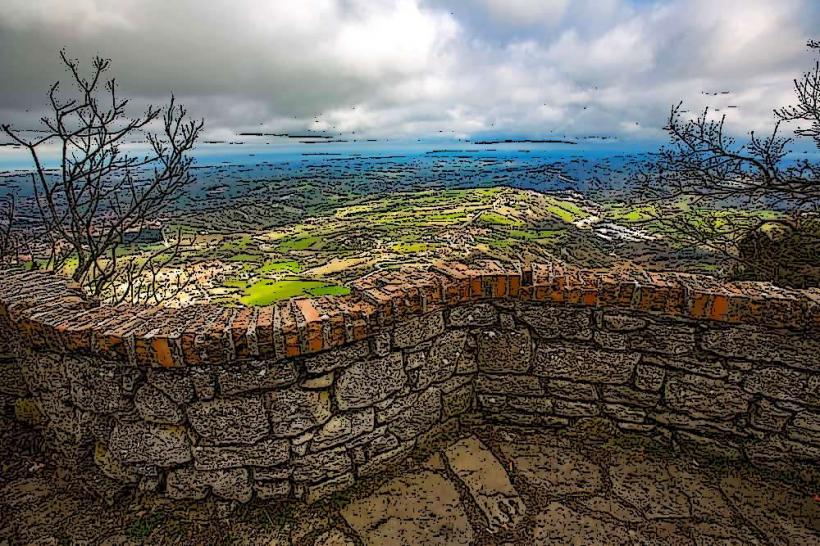 City Walls of Serravalle