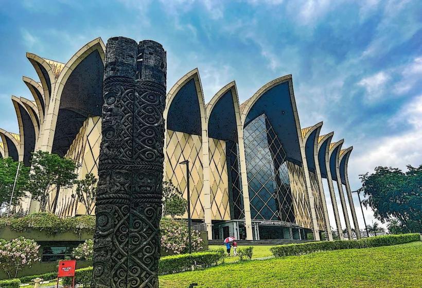 Музеят на културите в Борнео Борнео Малай Muzium budaya borneo