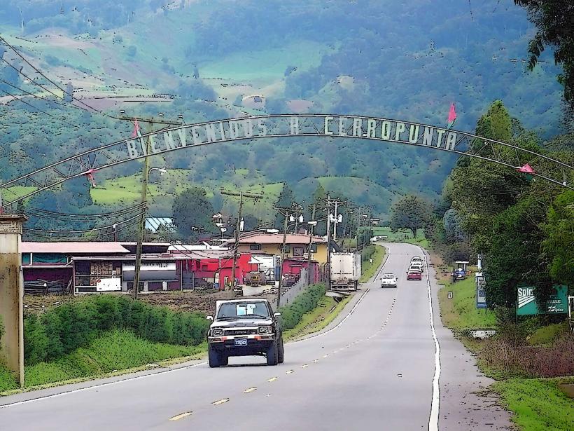 Cerro Punta е малко градче разположено в Chiriquí Highlands от