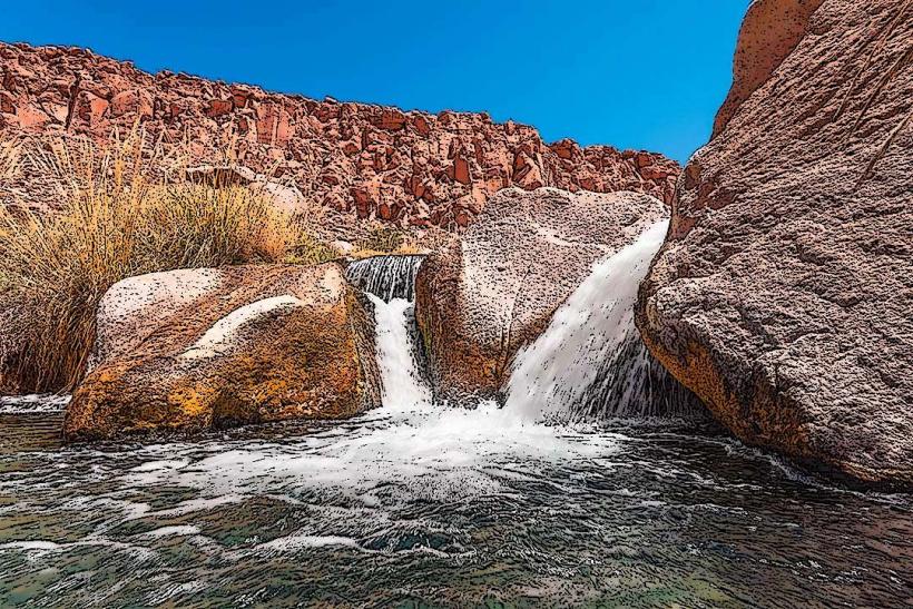 termas de puritama е зашеметяващ естествен комплекс за горещ извор