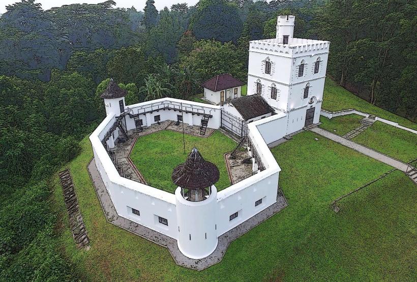 Fort Margherita е историческа крепост разположена в kuching столицата на