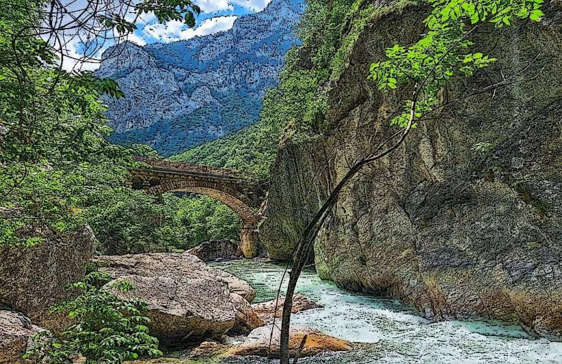 Rugova Canyon