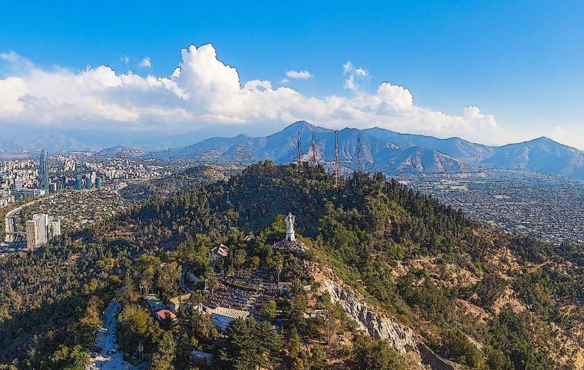 Parque Metropolitano de Santiago Santiago Metropolitan Park is one of