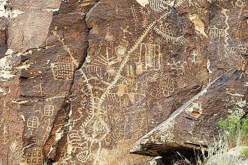 Parowan Gap Petroglyphs
