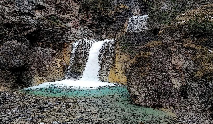 Saminatal Waterfall