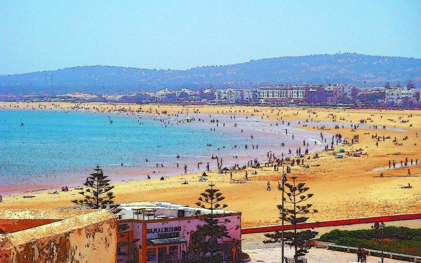 Essaouira Beach е една от най популярните и живописни дестинации