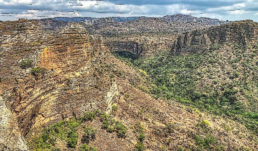 Canyon of Isalo