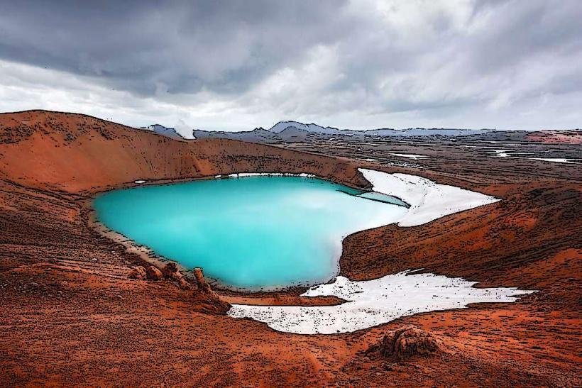 Езерото Mývatn