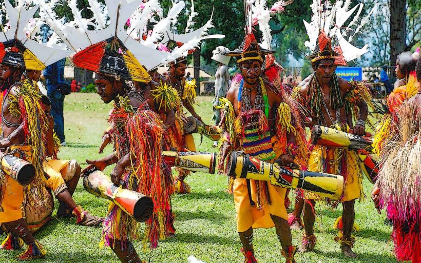 Шоуто на Mount Hagen