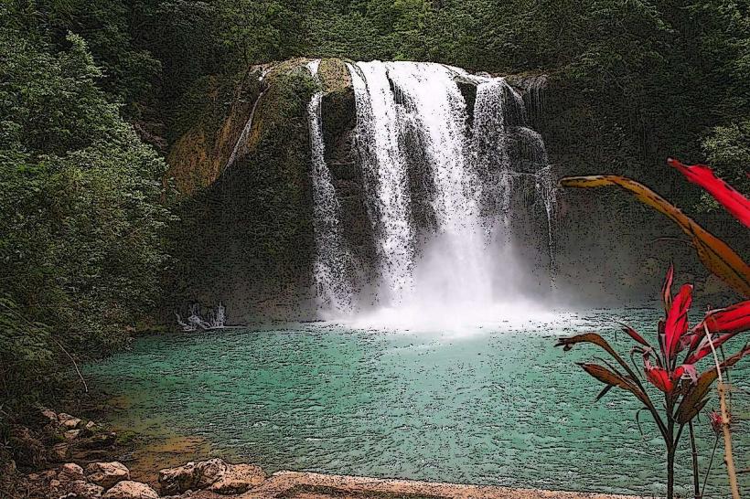 Cascade de Saut-Mathurine