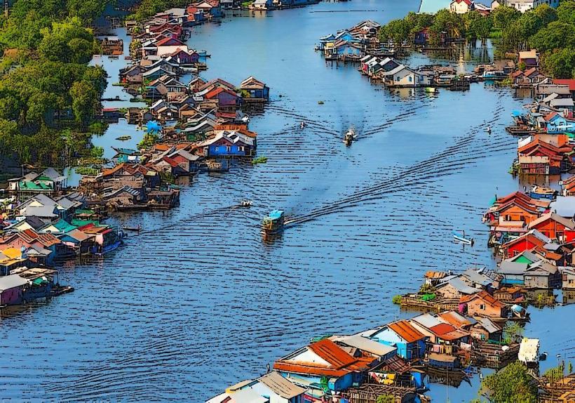 Kampong Phluk Floating Village