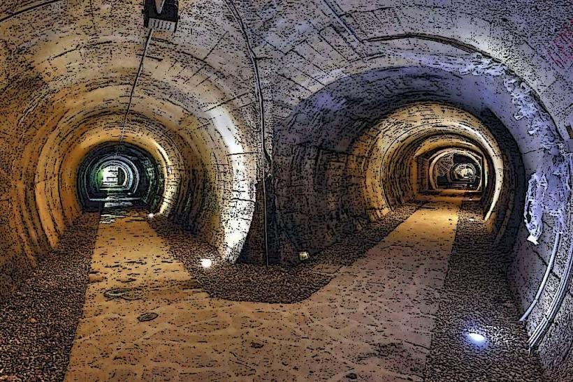 Tunnels under Kranj