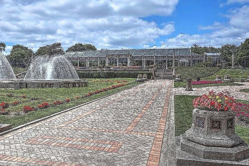 Garfield Park Conservatory and Sunken Garden