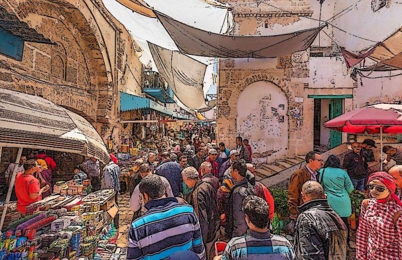 El Djem Souk