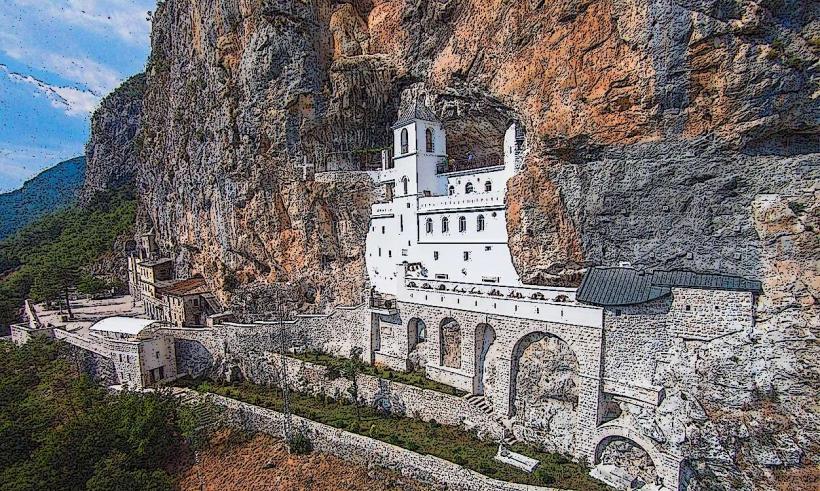 Monastère d'Ostrog