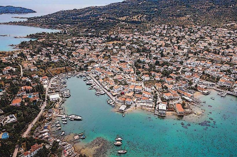 Spetses Old Harbor