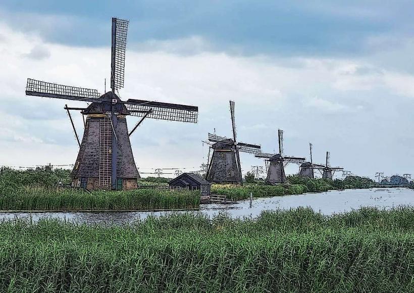 Windmühlenpark (Kinderdijk)