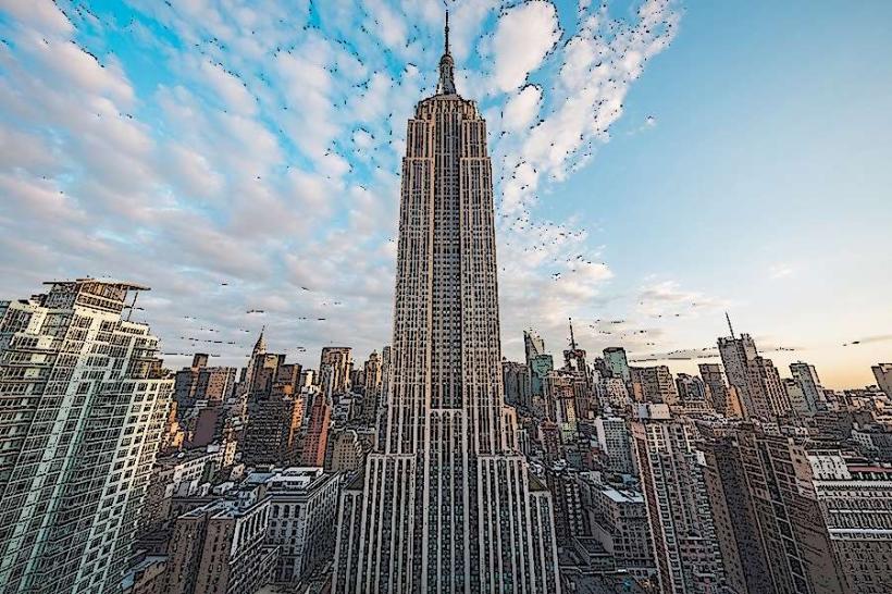 Empire State Building е един от най емблематичните небостъргачи в