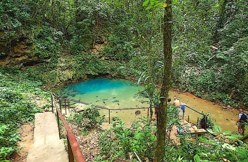 Национален парк Blue Hole