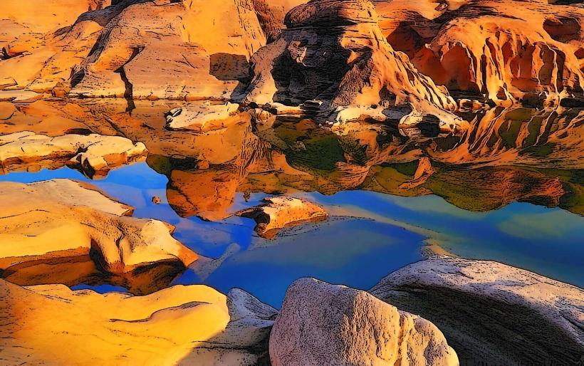 Sam Phan Bok (Grand Canyon de Thaïlande)