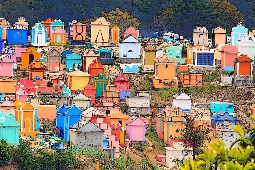 El Cementerio de Chichicastenango