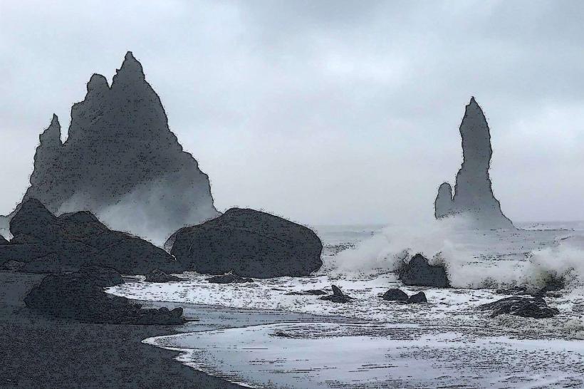 Reynisdrangar Sea Stacks