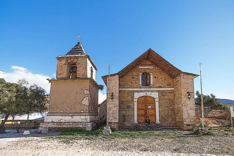 Iglesia de San Francisco в Арика Чили е историческа католическа