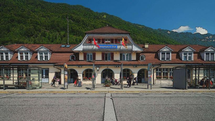 Interlaken West Railway Station