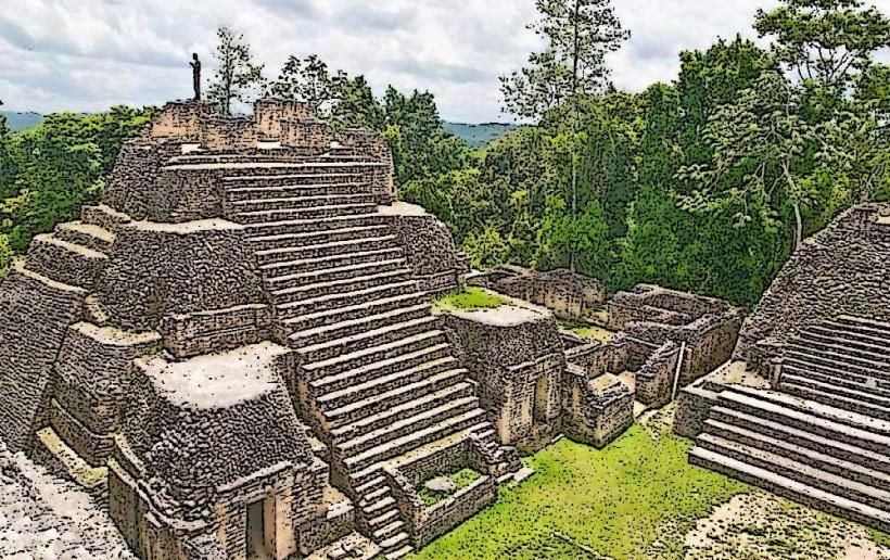 Caracol Maya Site