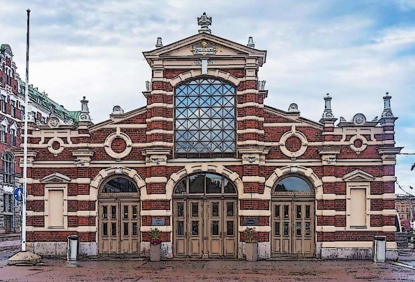 Vieille halle du marché