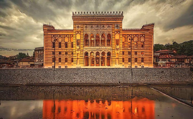 Hôtel de ville de Sarajevo (Vijećnica)