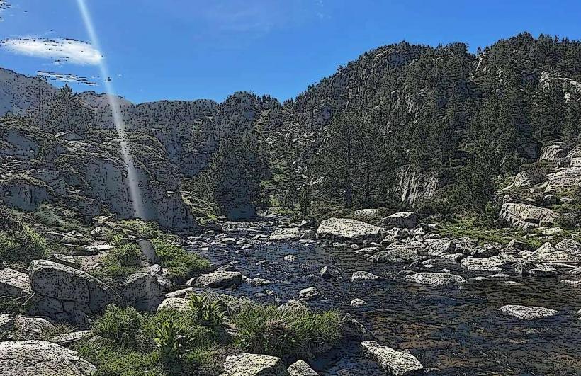 Sentiers de montagne du Pas de la Case