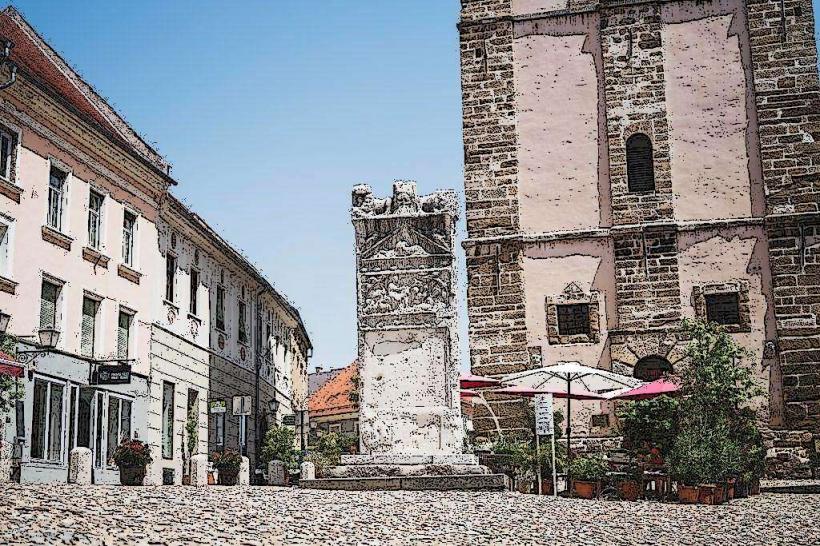 Monumento a Orfeo en Ptuj