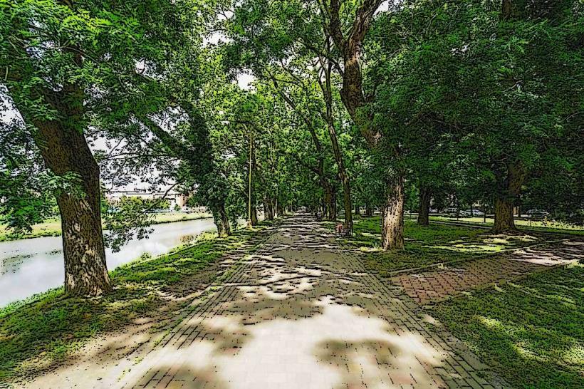 Uzhhorod’s Central Park